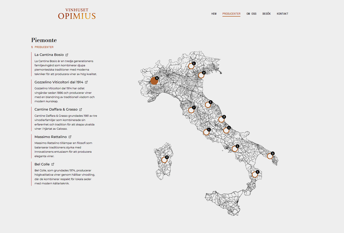 After: New, redesigned Artisan Cafe website homepage